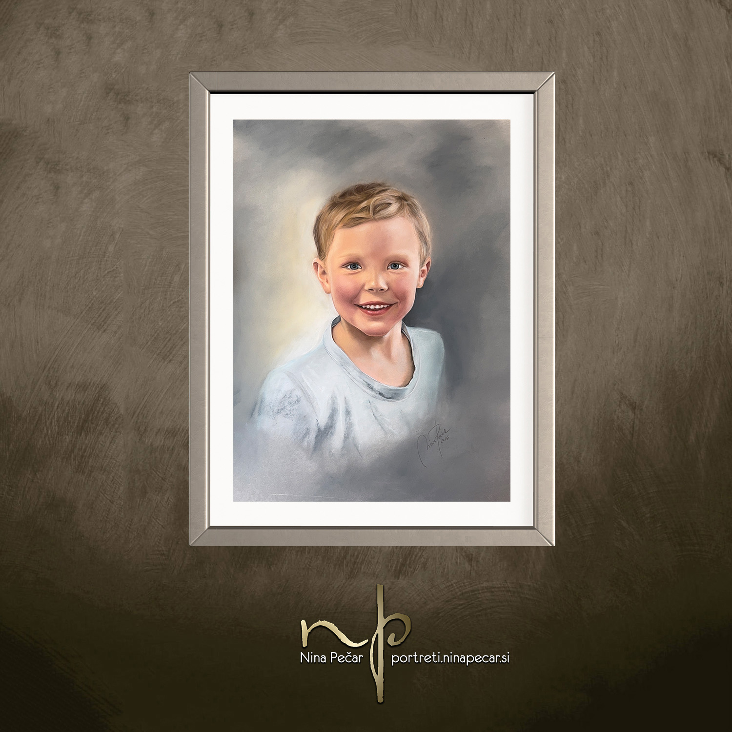 portret s pastelom